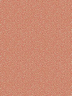 Cole & Son Vermicelli Wallpaper, Coral 107/4018