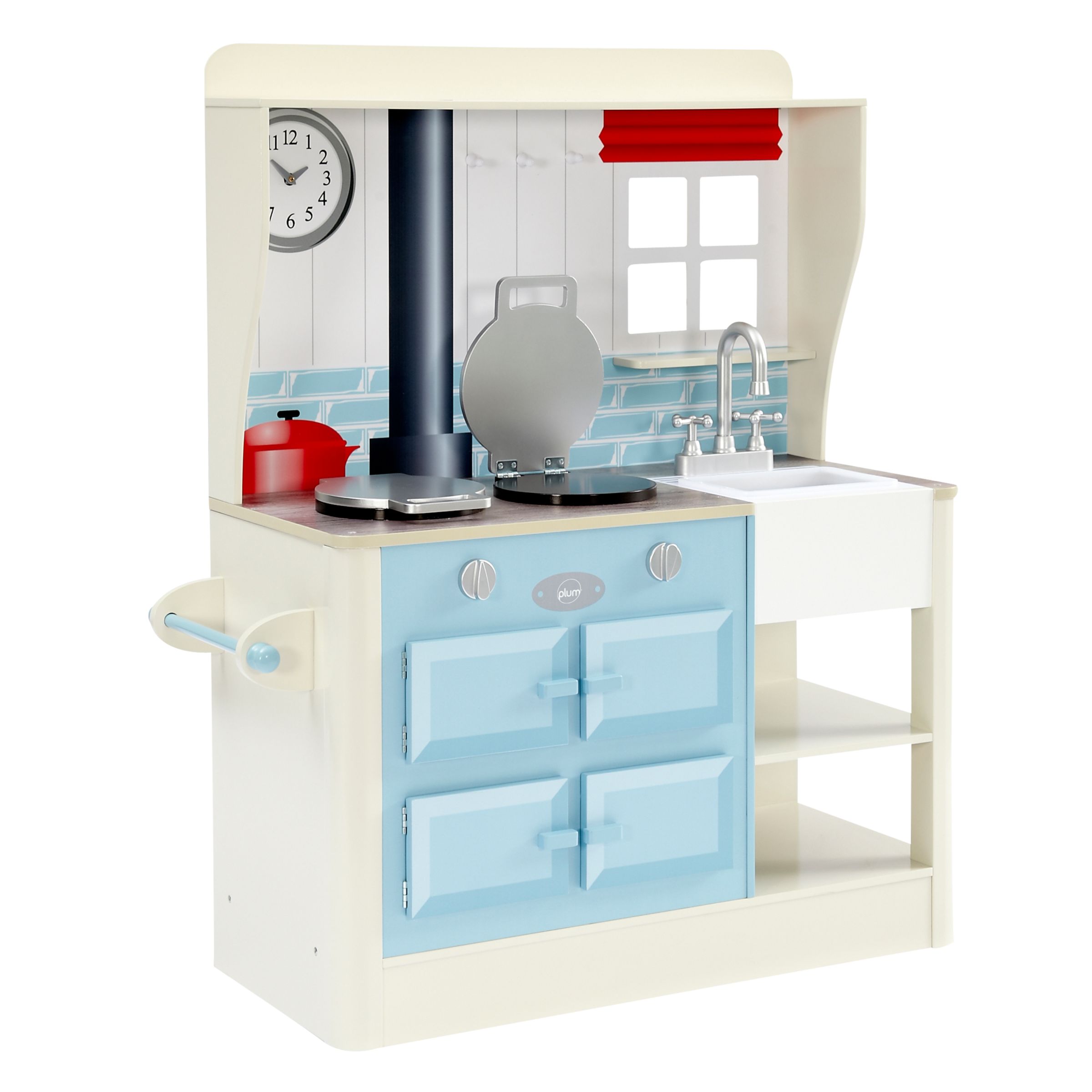 Plum Farmhouse Wooden Role Play Kitchen At John Lewis Partners