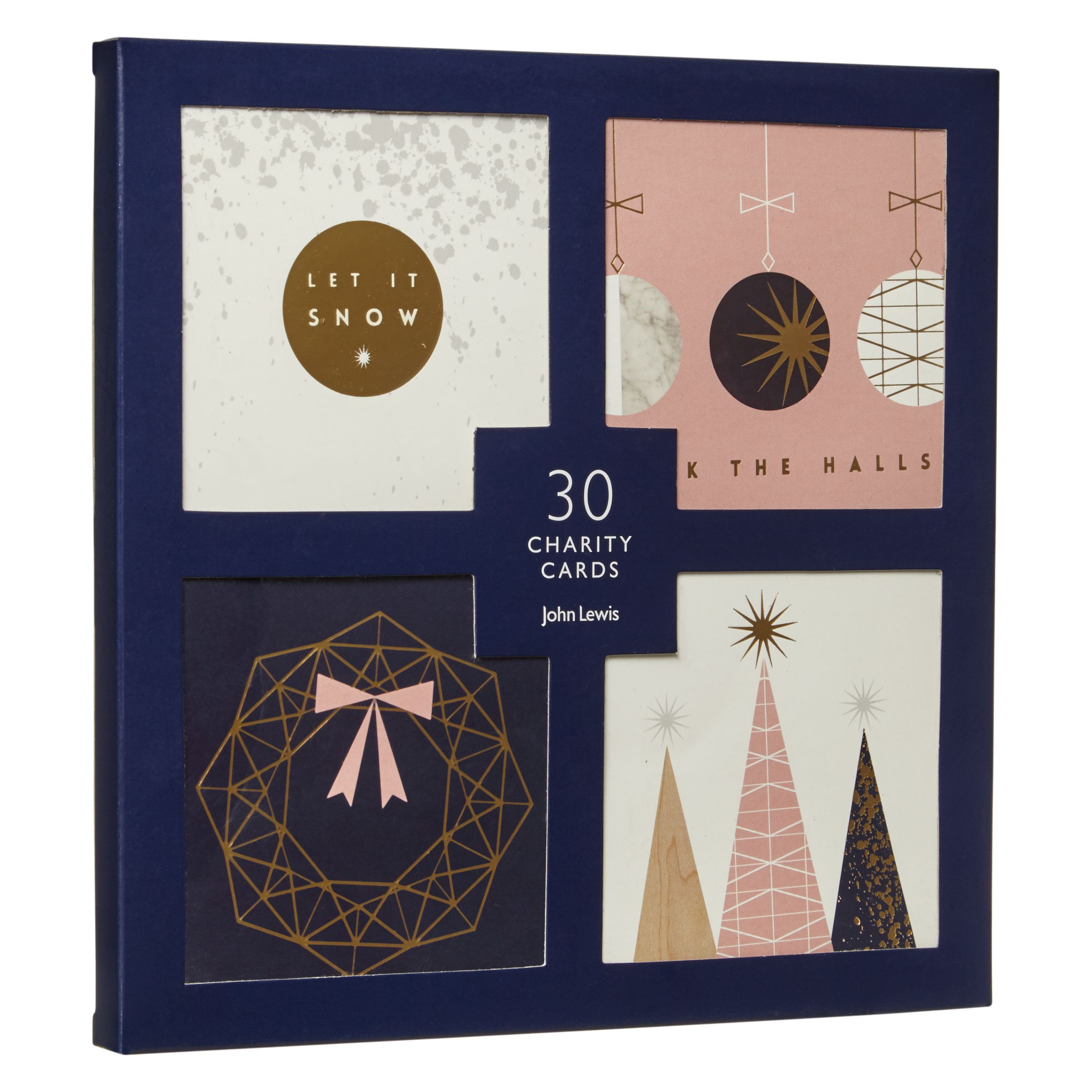 John Lewis Helsinki Christmas Icons Charity Christmas Cards, Pack of 30 at John Lewis & Partners