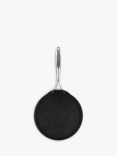 Eaziglide Neverstick2 Aluminum Non-Stick Pancake Pan, 25cm, Black