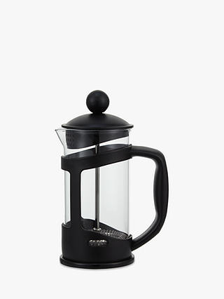 John Lewis & Partners The Basics Cafetiere, 3 Cup