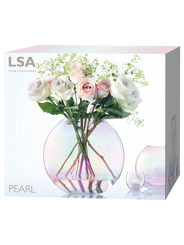 LSA International Pearl Vase, H24cm