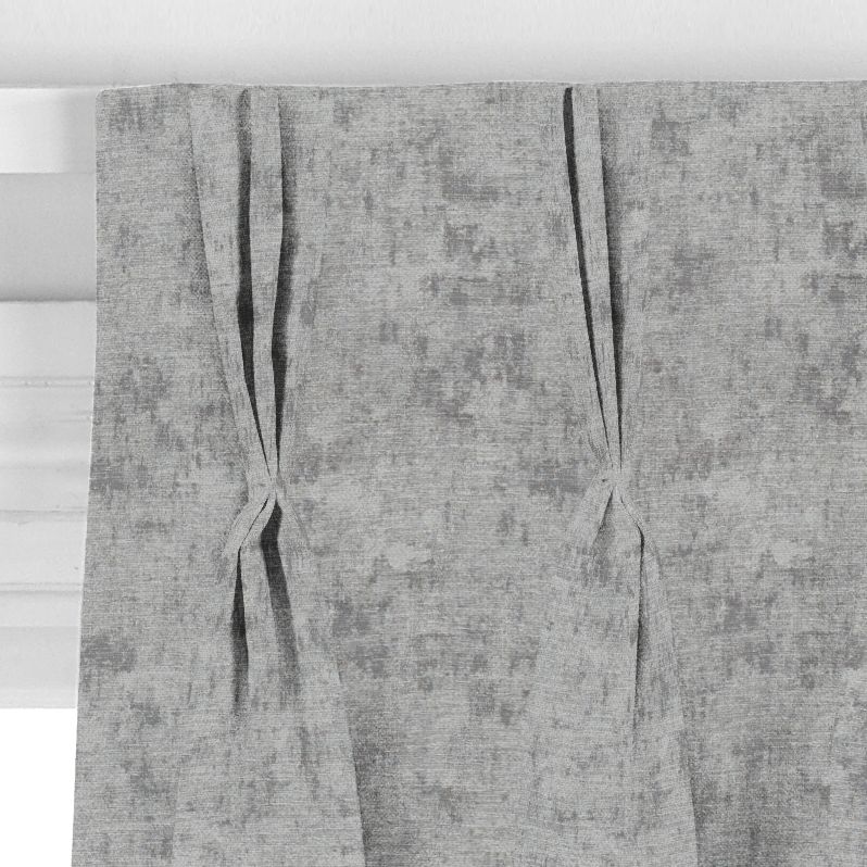 John Lewis Textured Chenille Made to Measure Curtains, Steel