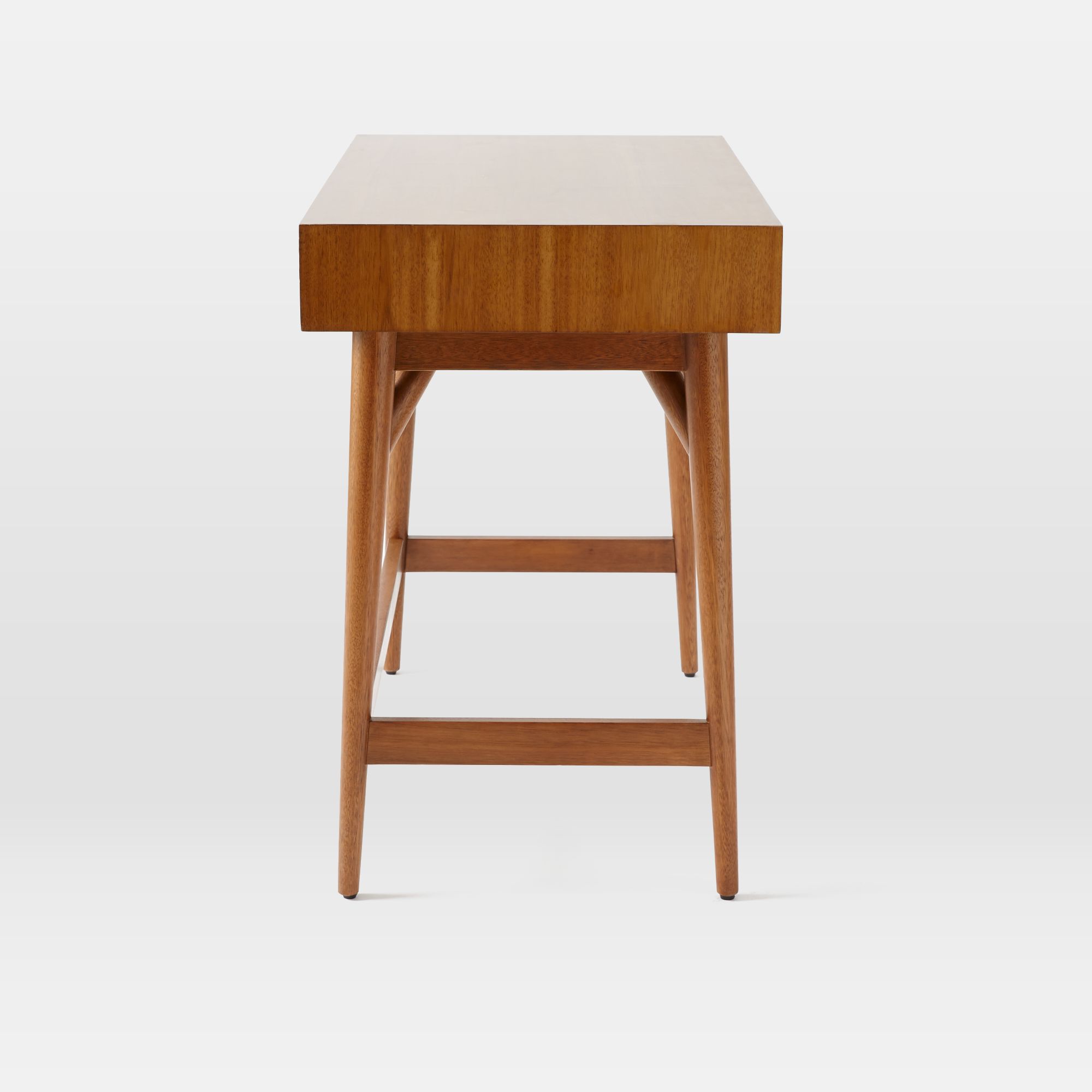 west elm Mid-Century Mini Desk, Acorn at John Lewis & Partners