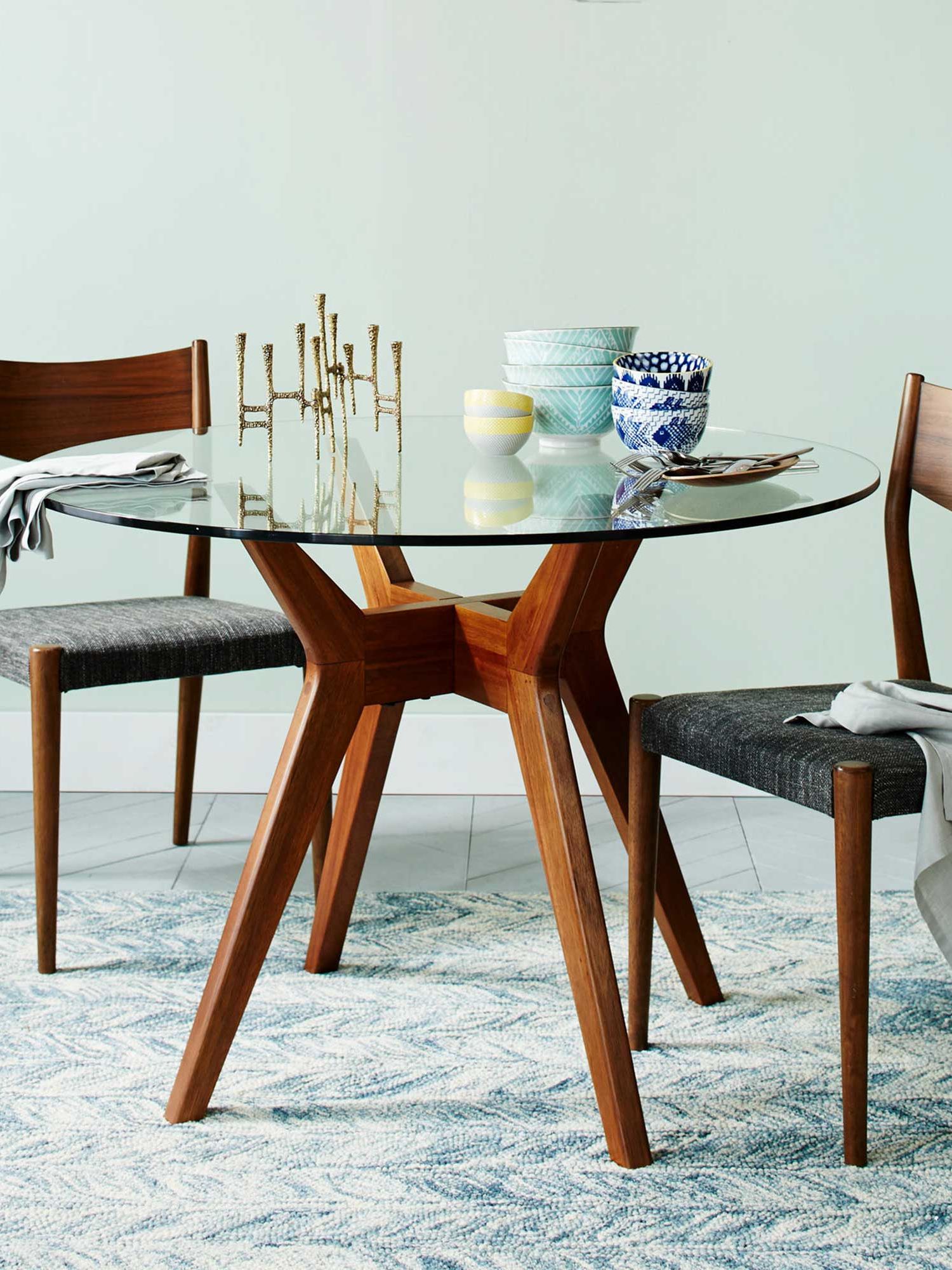 west elm Jensen 4 Seater Round Dining Table at John Lewis & Partners