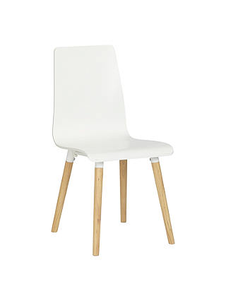 John Lewis & Partners Belina Dining Chair, White
