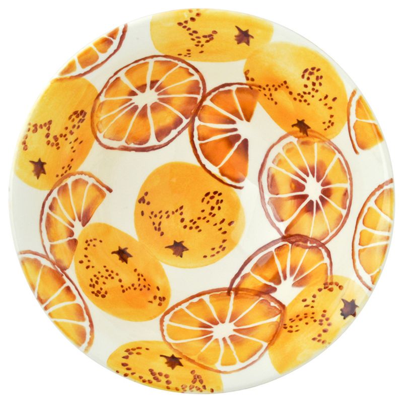 Emma Bridgewater Toast & Marmalade 'Oranges' Serving Bowl, Orange, Dia.20cm