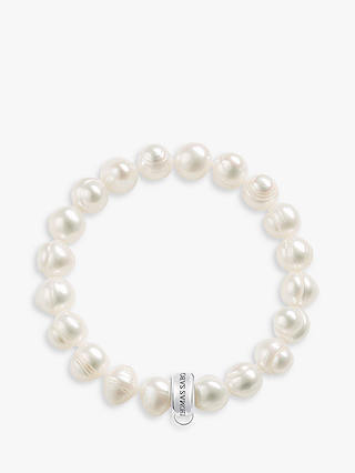 THOMAS SABO Charm Club Pearl Bracelet, White