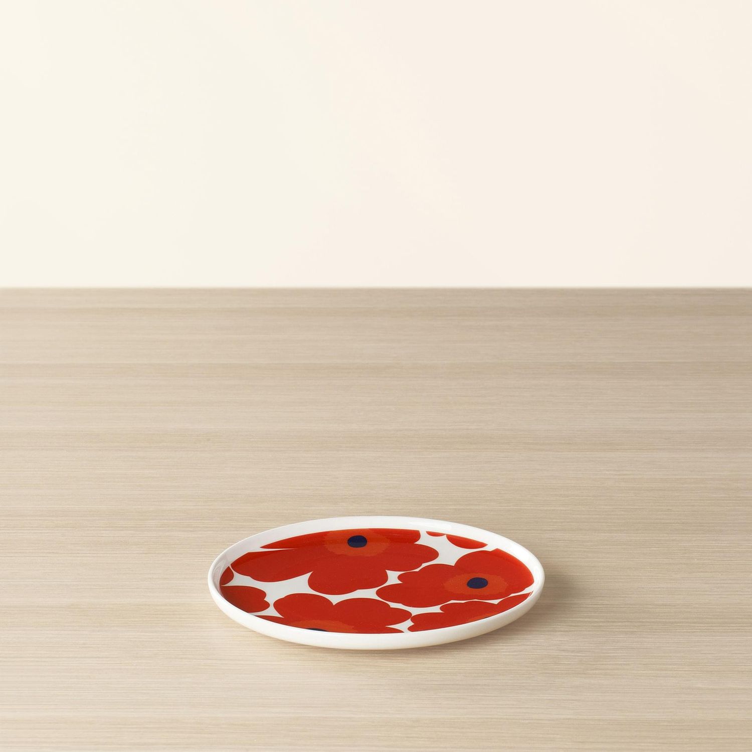 Marimekko Unikko 25cm Plate, Red