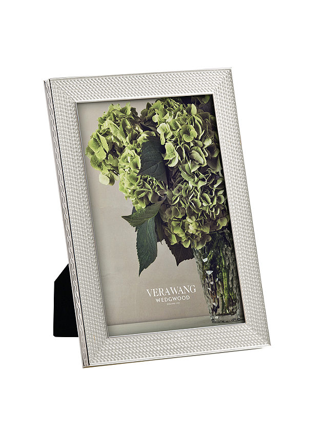 Vera Wang for Wedgwood With Love Frame, 4 x 6", Silver