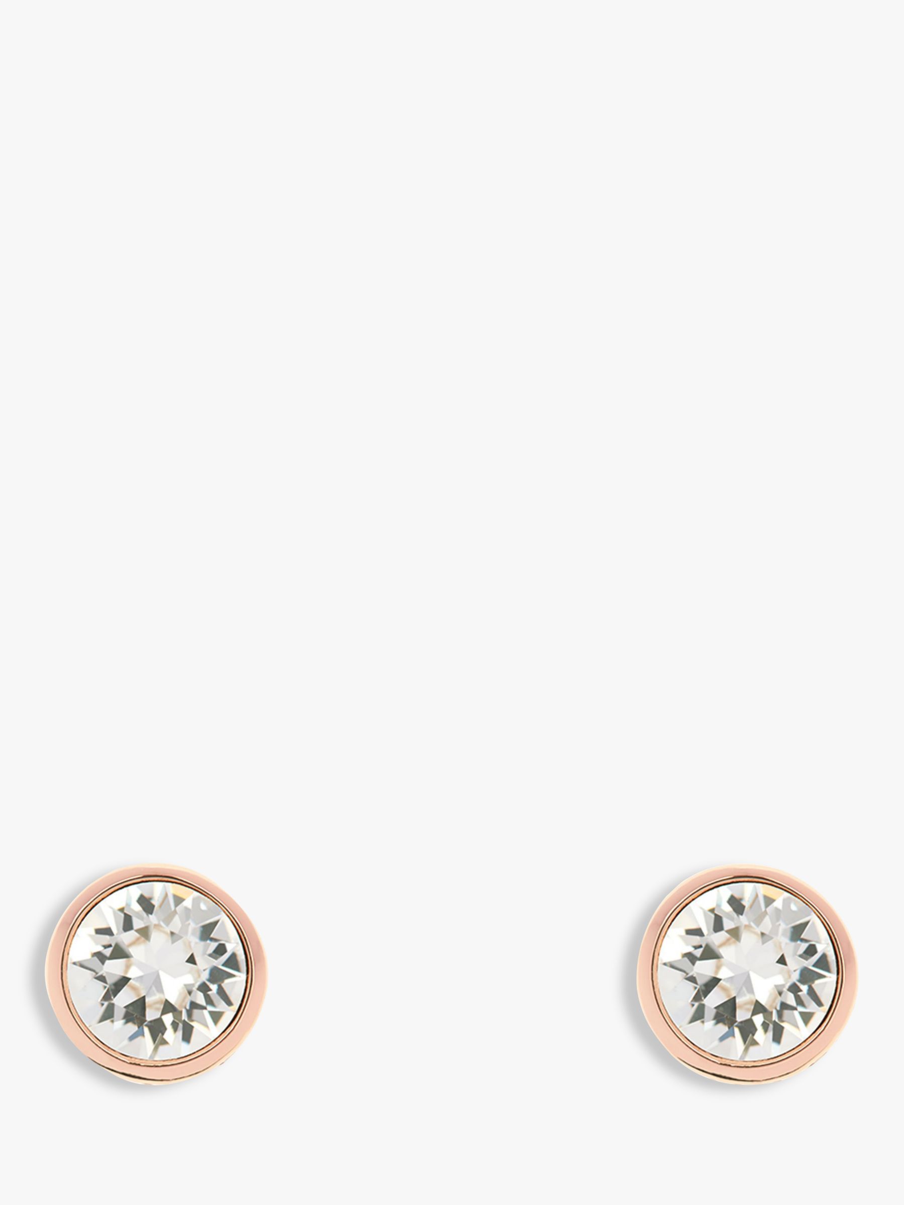 Karen Millen Logo Stud Earrings