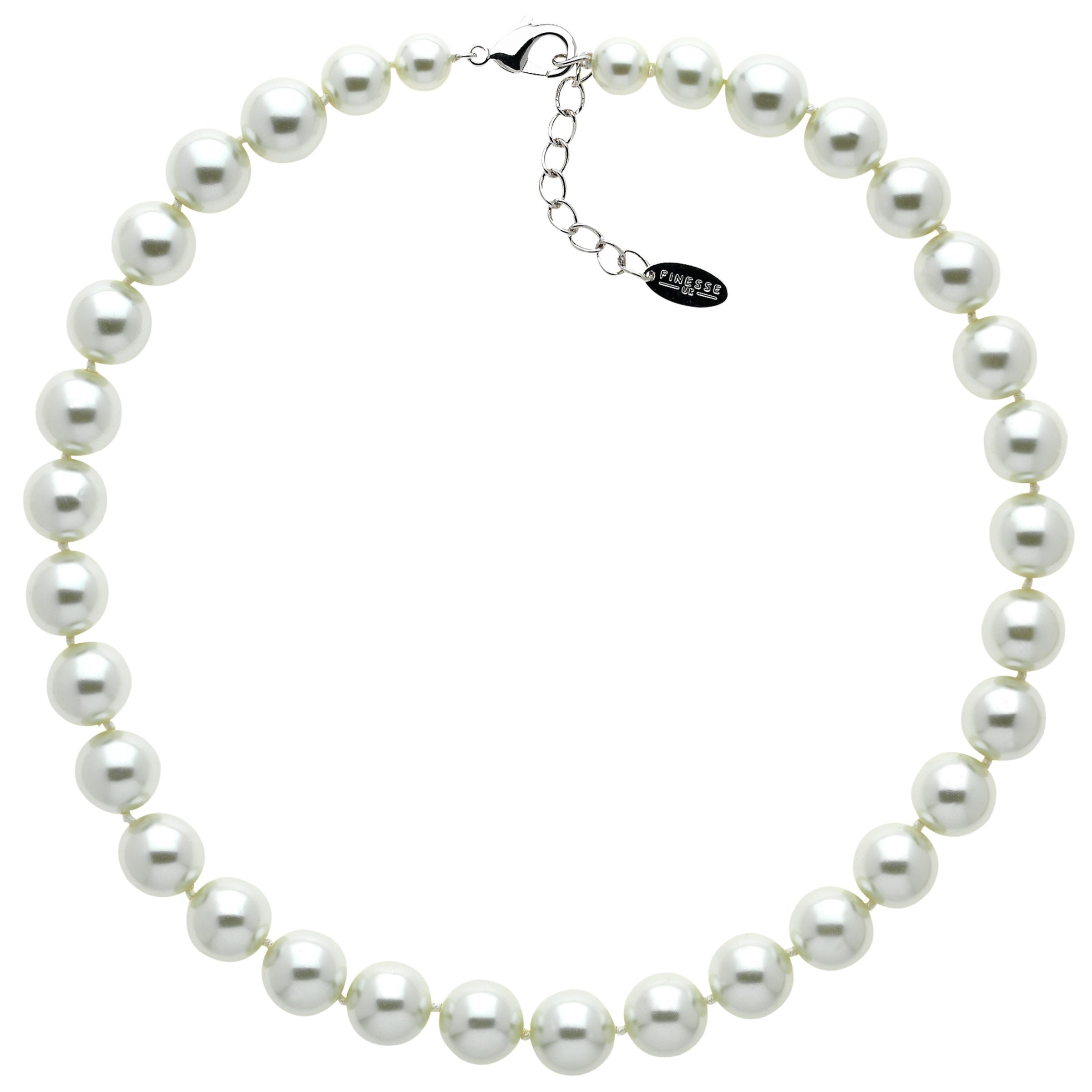 Finesse Faux Pearl Necklace