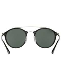 Ray-Ban RB4266 Oval Sunglasses, Black
