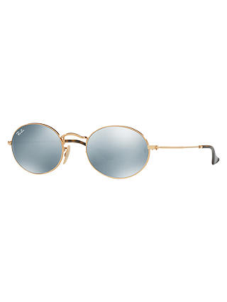 Ray-Ban RB3547 Oval Flat Lens Sunglasses