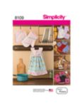 Simplicity Craft Towel Dress and Glove Sewing Pattern, 8109