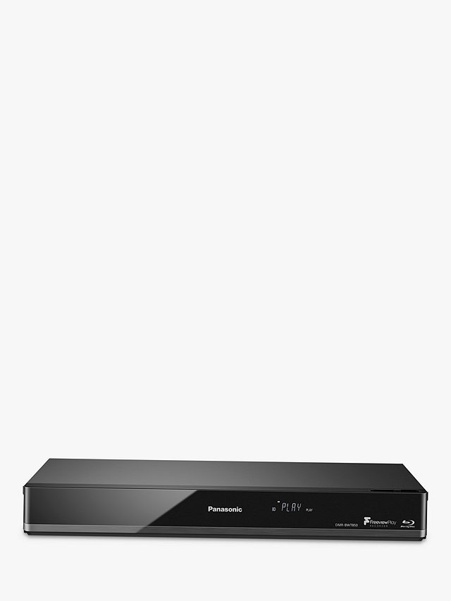 Panasonic DMR-BWT850 Smart 3D Blu-ray Disc Recorder with 1TB HDD, Twin Tuners & Freeview Play