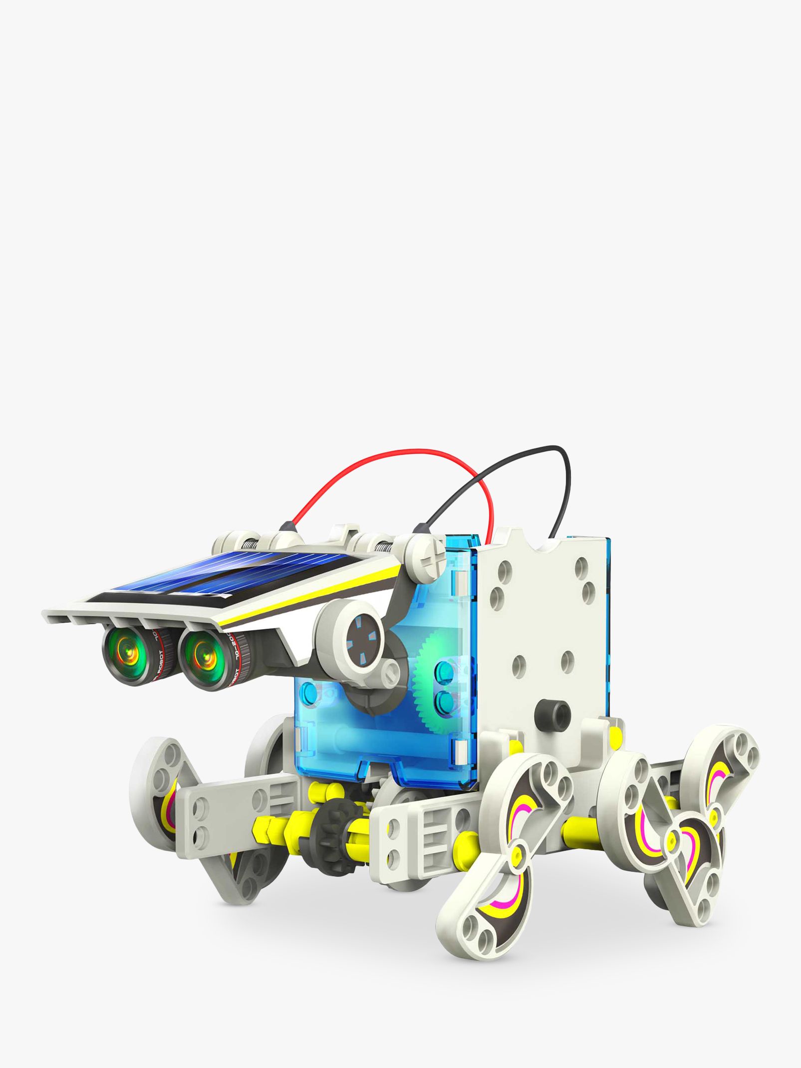 advanced 14 in 1 diy solar robot kit