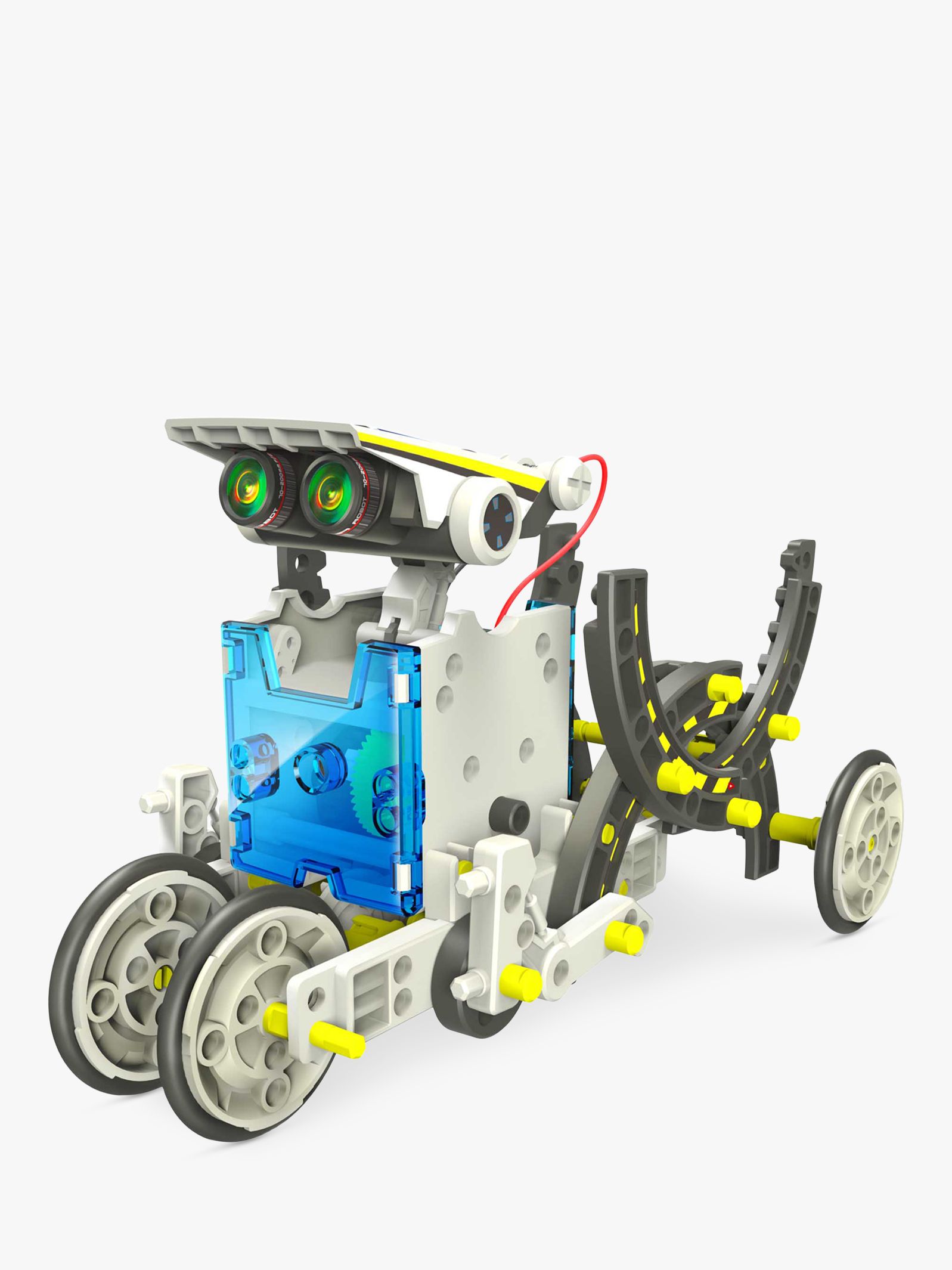 advanced 14 in 1 diy solar robot kit