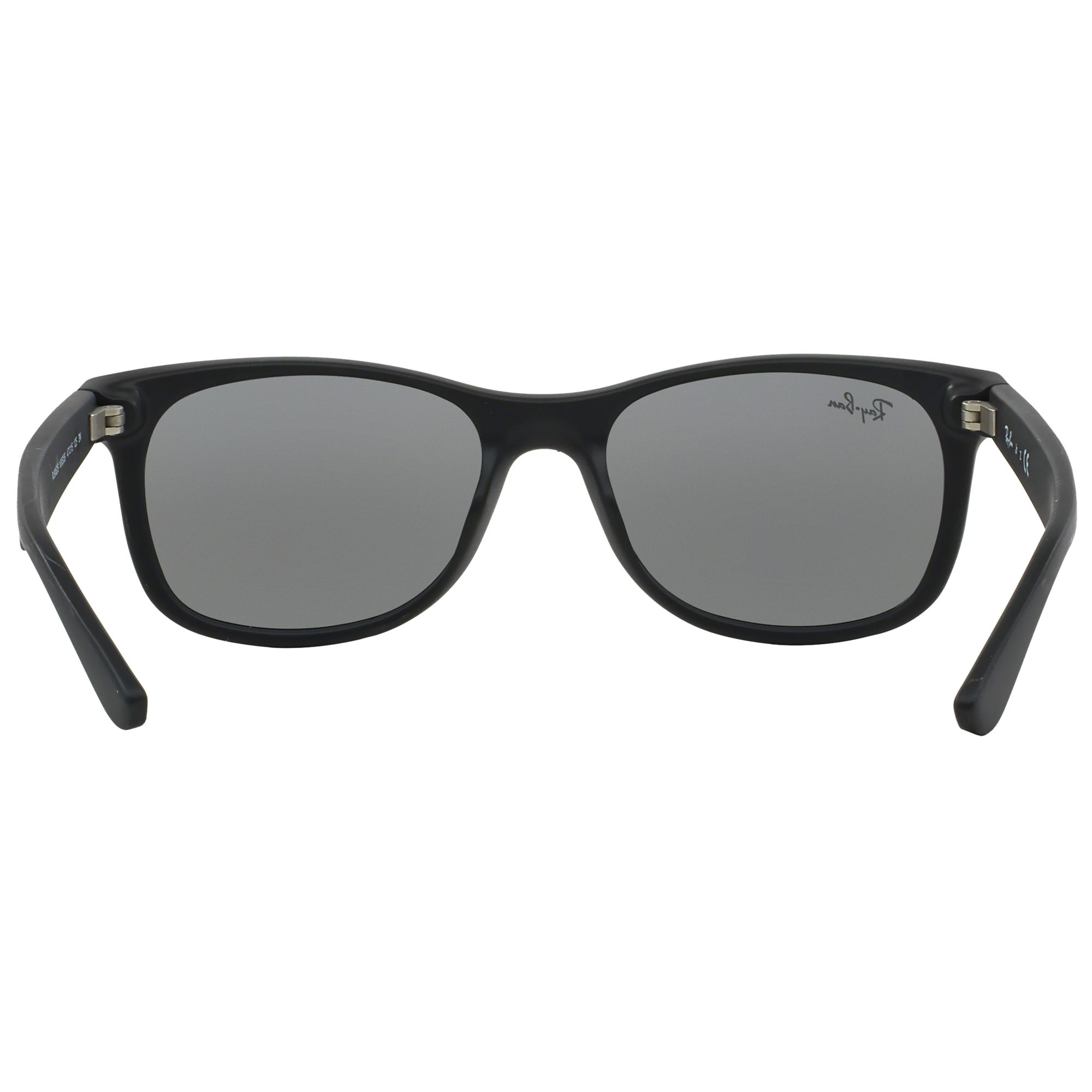 Ray-Ban Junior RB9052S New Wayfarer Sunglasses, Black/Bright Blue