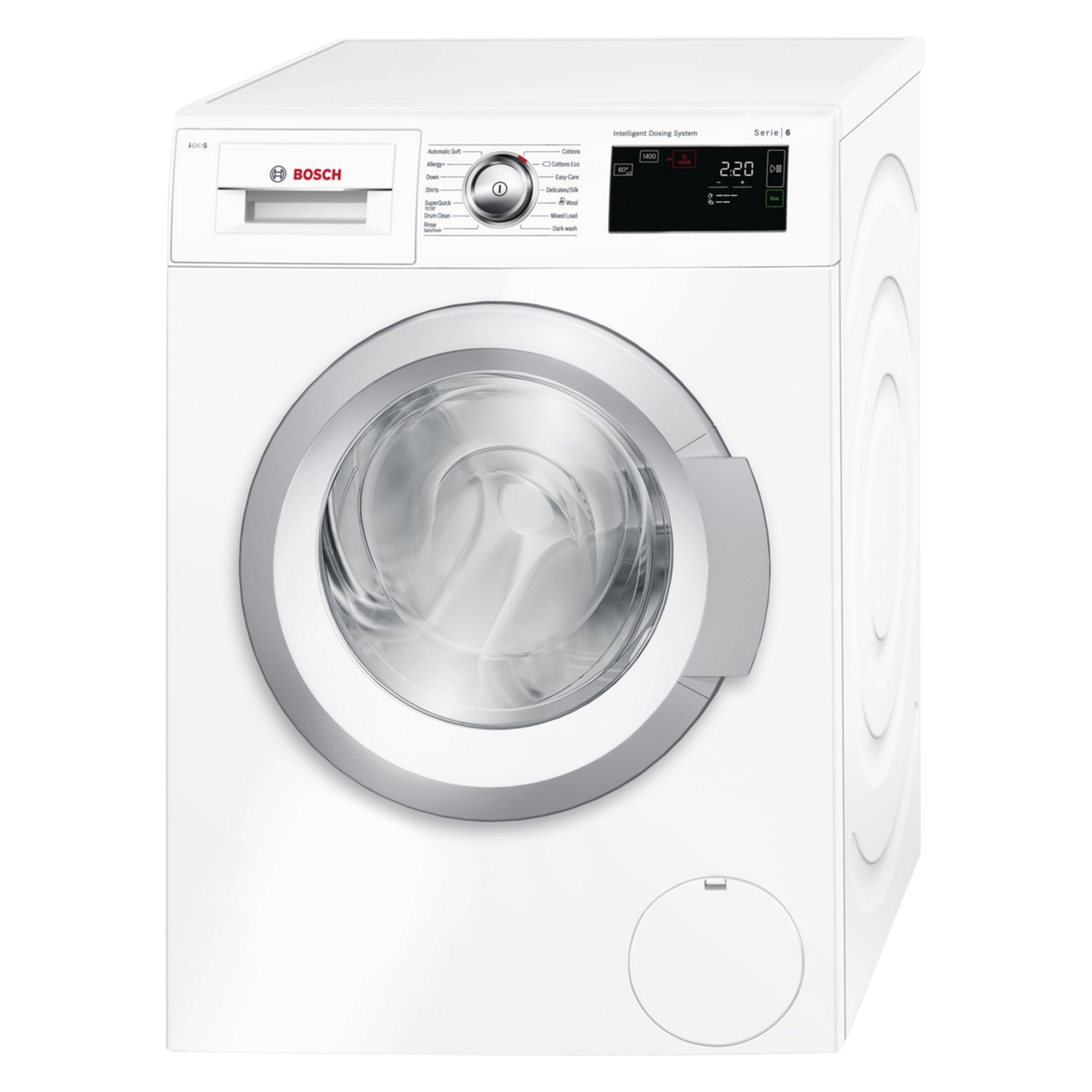 Bosch WAT28660GB Freestanding Washing Machine with i-DOS, 8kg Load, 1400rpm, A+++ Energy Rating ...