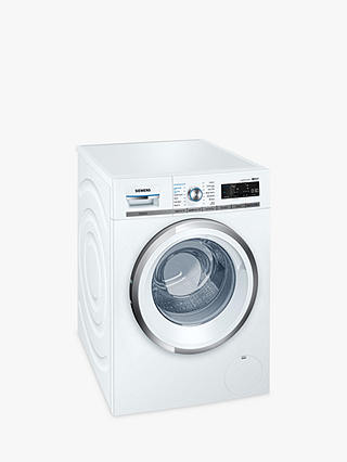 Siemens WM14W750GB iQ500 Freestanding Washing Machine, 9kg Load, A+++ Energy Rating, 1400rpm Spin, White