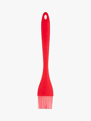 House by John Lewis Silicone Pastry Brush, Red