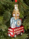 John Lewis Tourism London Scene Stack Bauble