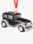 John Lewis Tourism Union Jack Classic Car Bauble