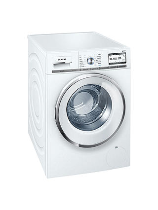 Siemens iQ700 WMH6Y790GB Freestanding Washing Machine with Home Connect, 9kg Load, A+++ Energy Rating, 1600rpm Spin, White