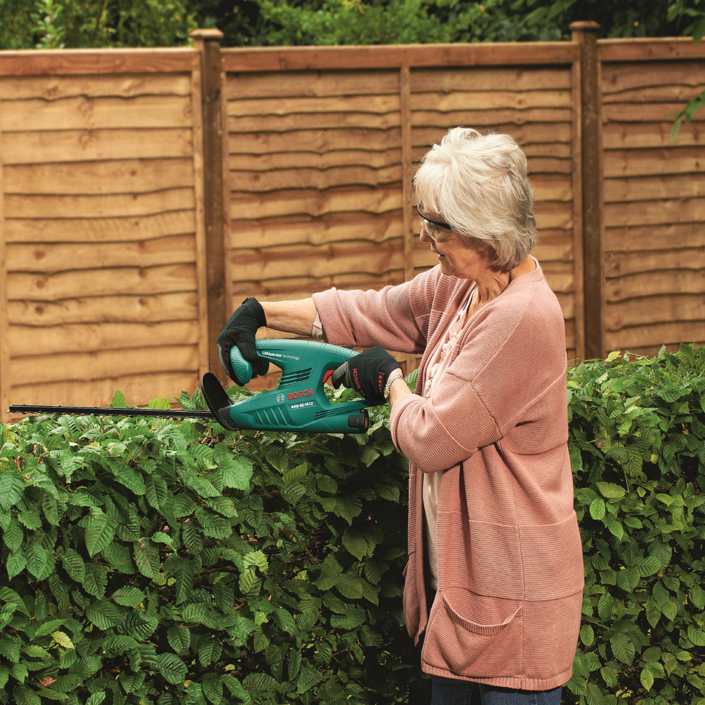 Robert Bosch Ahs 45 15 Li Cordless Hedge Cutter At John Lewis