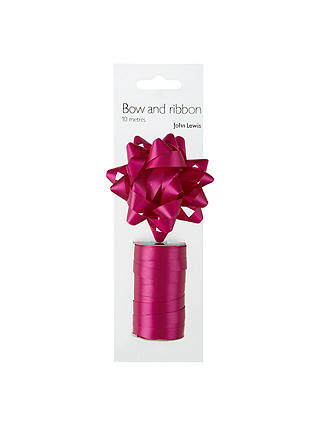 John Lewis Gift Bow and Ribbon Set