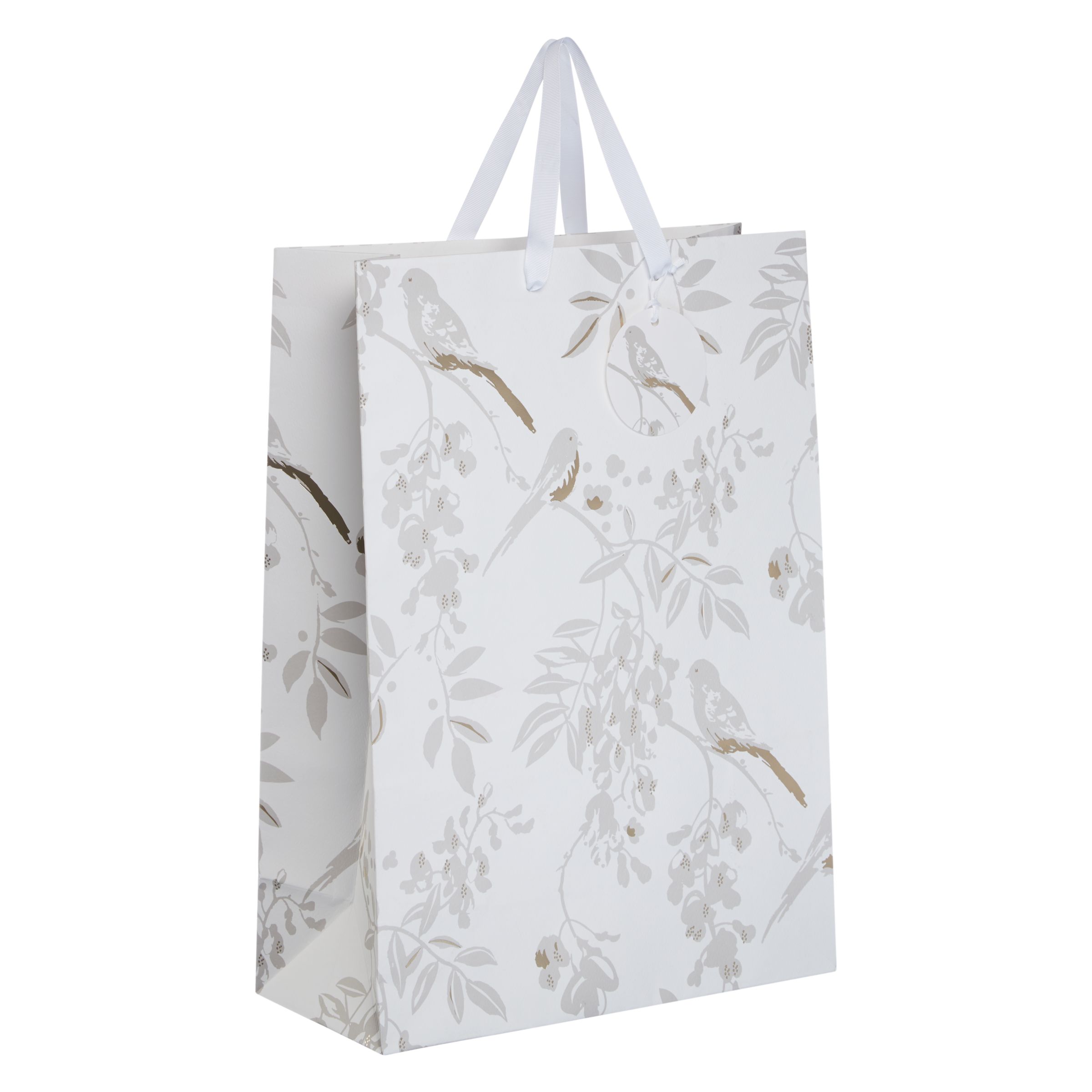 large white gift bags