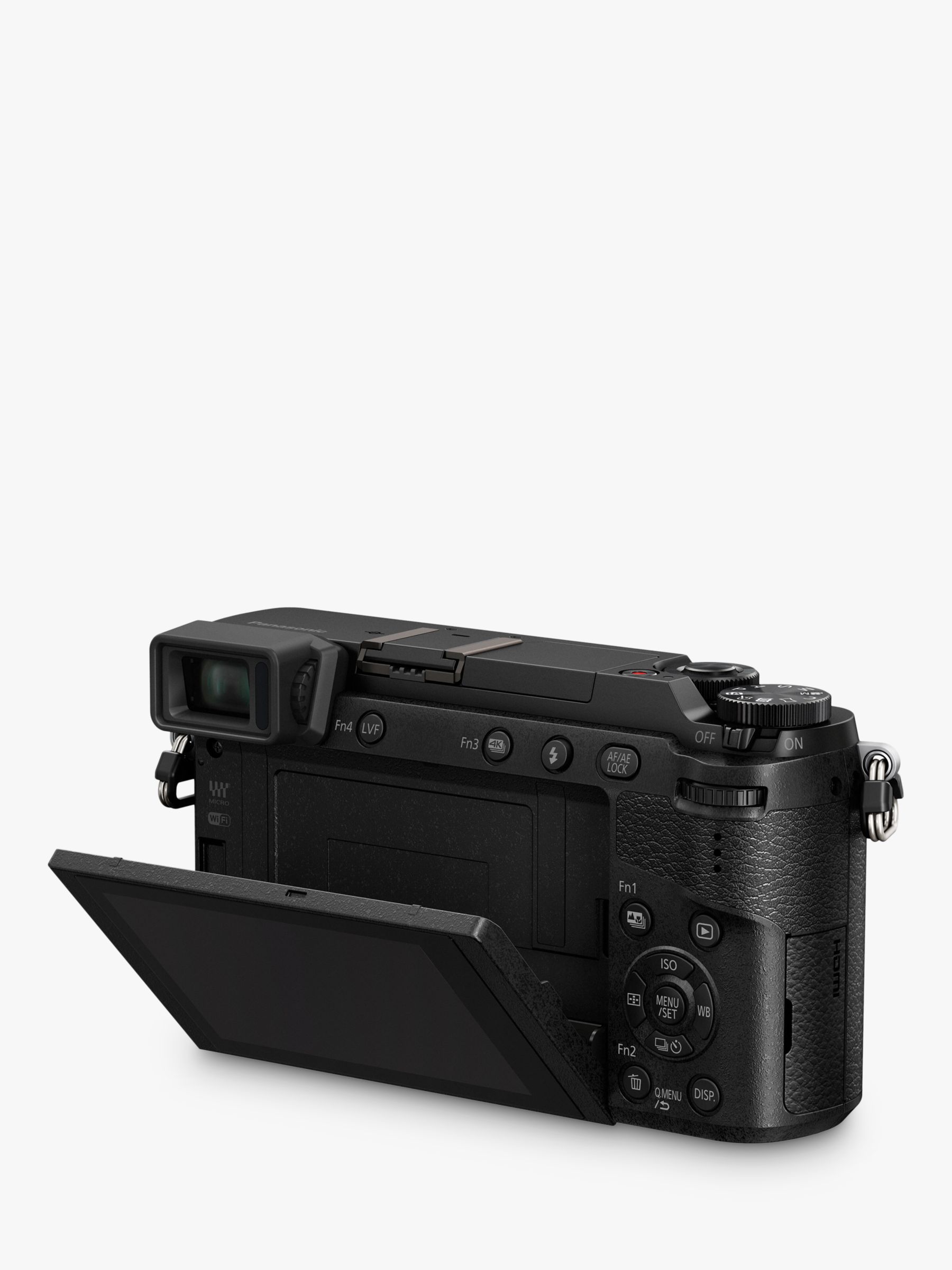 zoeken barbecue hengel Panasonic Lumix DMC-GX80 Compact System Camera with 12-32mm Interchangable  Lens, 4K Ultra HD, 16MP, 4x Digital Zoom, Wi-Fi, 3" LCD Touchscreen  Free-Angle Monitor