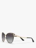 BVLGARI BV6083 Oval Sunglasses