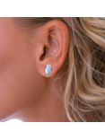 Nina B Oval Stud Earrings