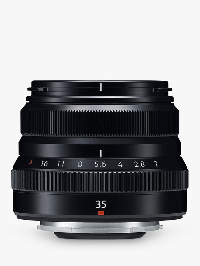 Fujifilm XF35mm f/2 R Fujinon Standard Lens, Black