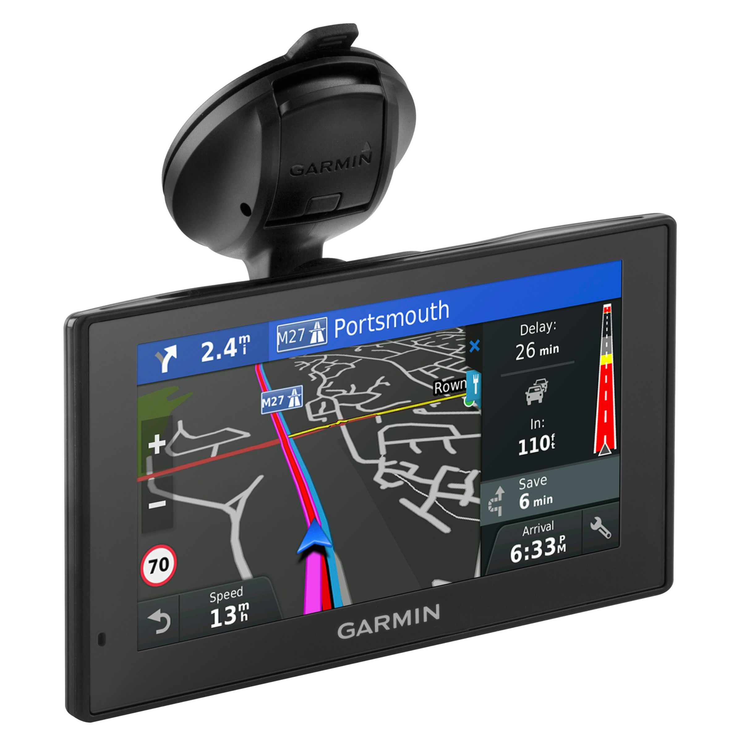 kjole pålægge skygge Garmin DriveAssist 50LMT-D Sat Nav With Built-In Dash Cam, Bluetooth &  Lifetime Map Updates,