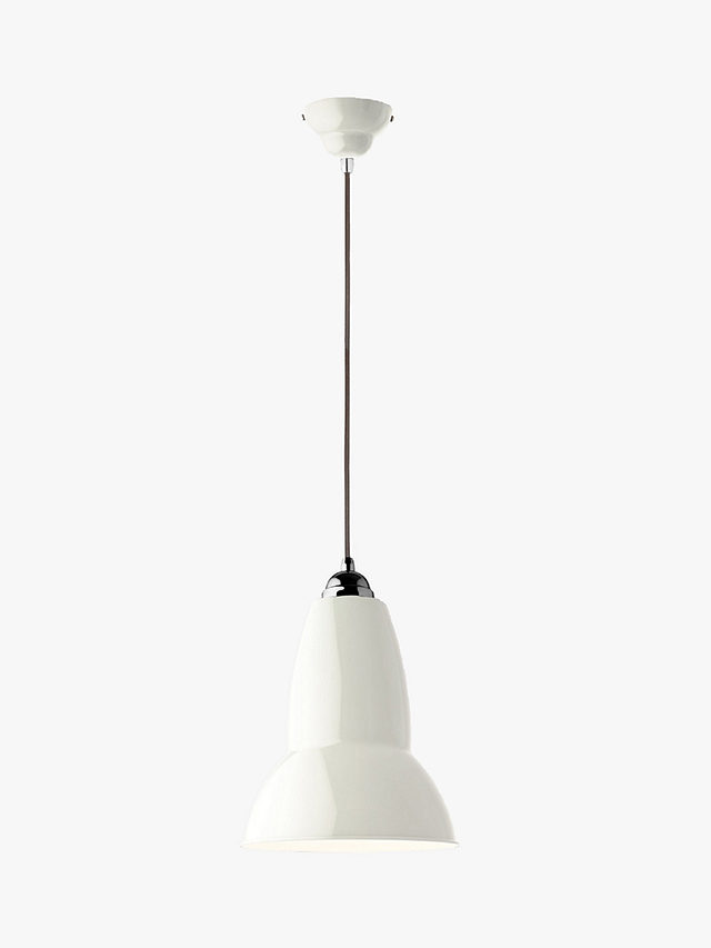 Anglepoise 1227 Midi Ceiling Light, Linen White