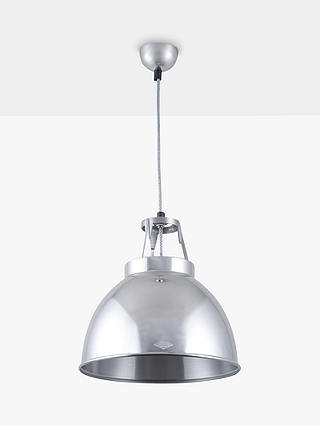 Original BTC Titan Size 1 Pendant Ceiling Light, Aluminium
