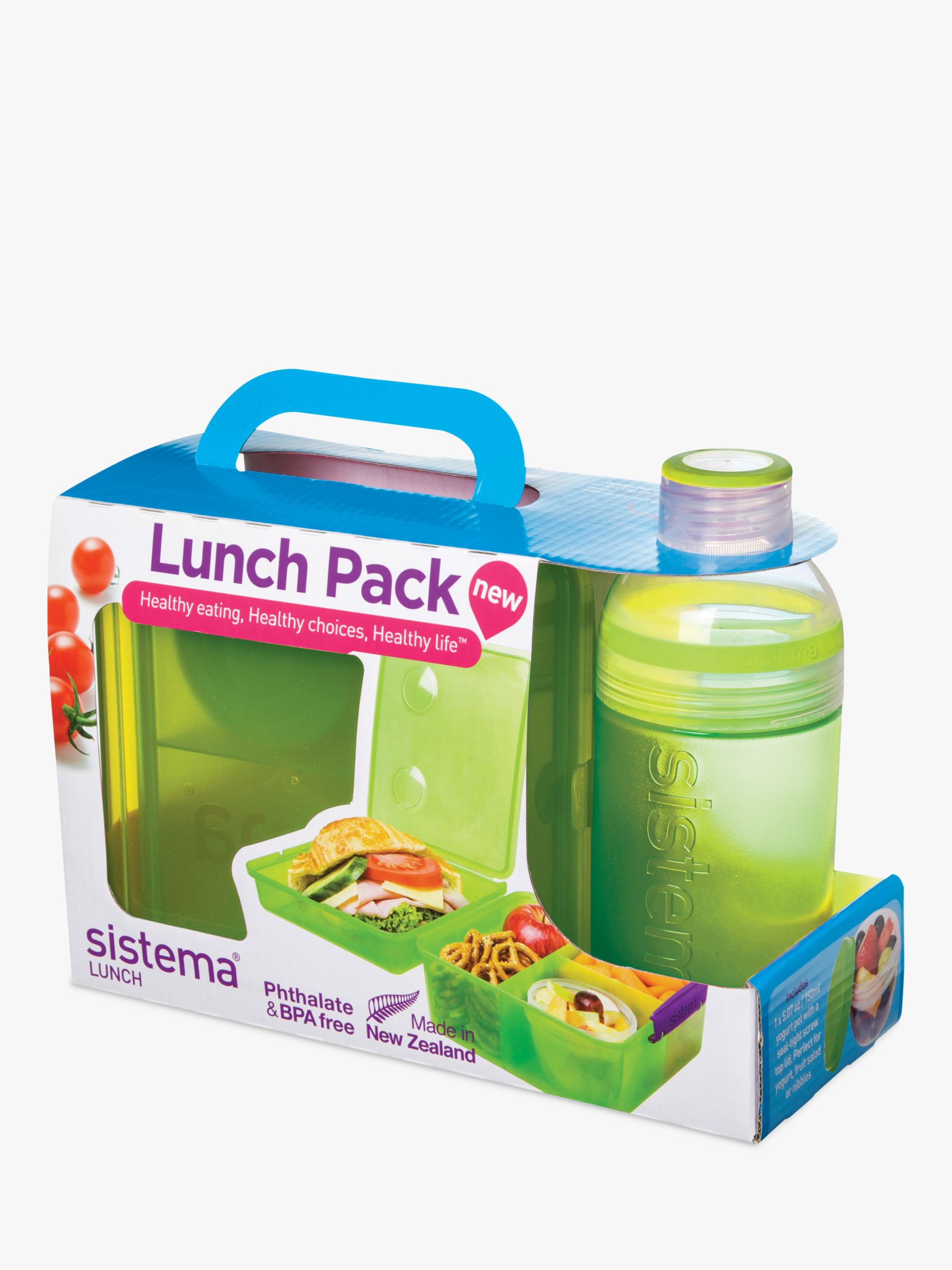 Sistema To Go Lunch Tub, Assorted