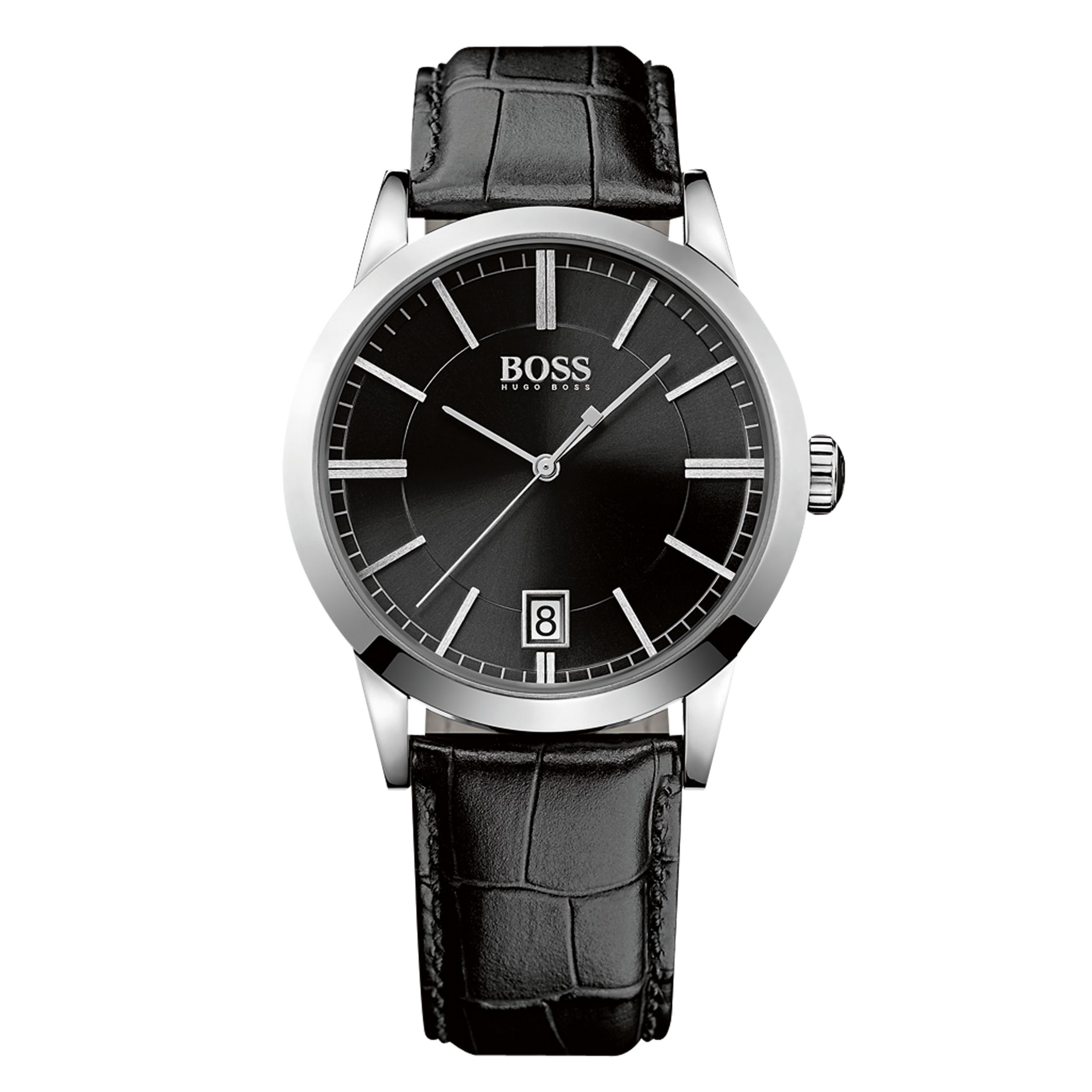 how to change the date on hugo boss watch