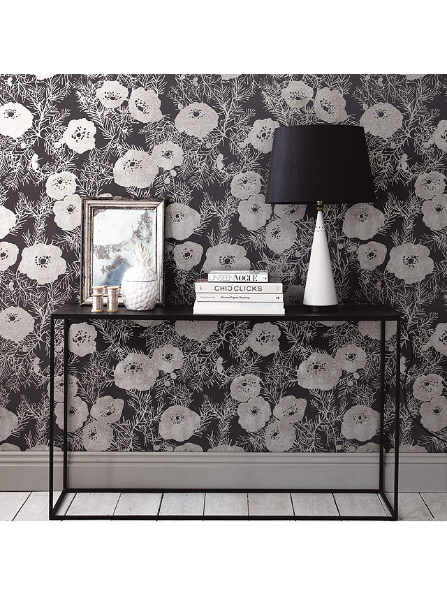 Romo Lomasi Paste the Wall Wallpaper, Charcoal W402/05