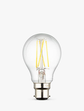 Calex 7W BC LED Filament Classic Bulb, Clear