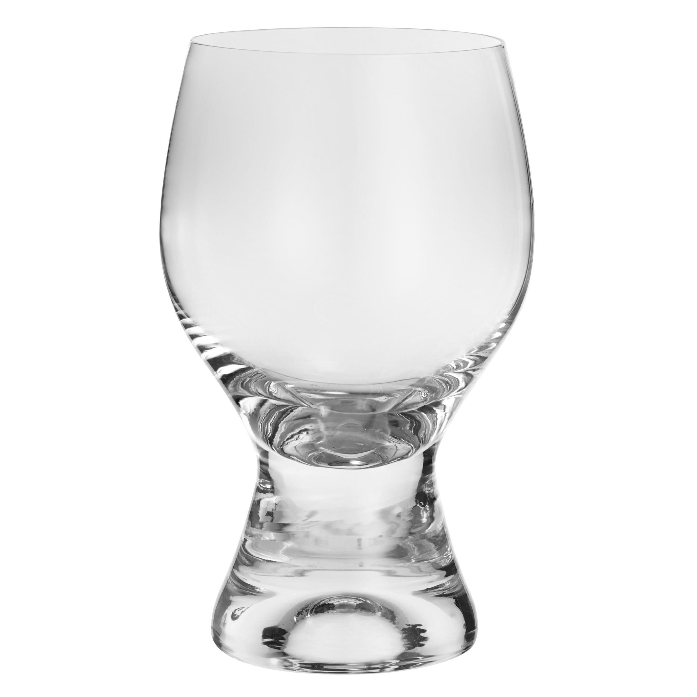 John Lewis Curve Red Wine Glass Clear 340ml At John Lewis Partners