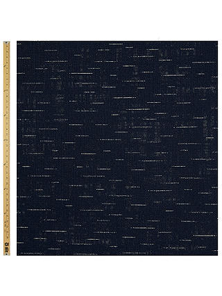 Sevenberry Faint Line Print Fabric, Blue