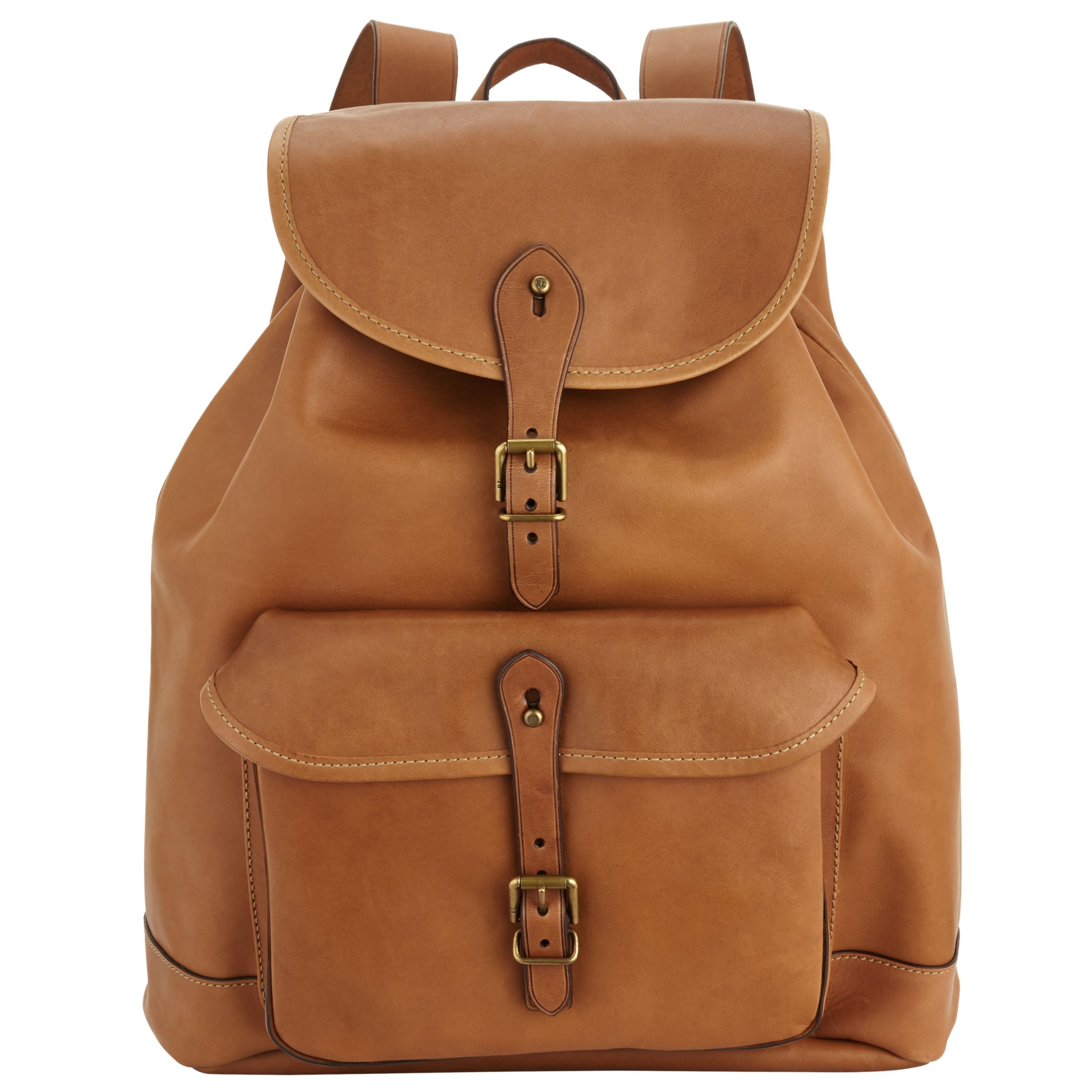 ralph lauren leather backpack