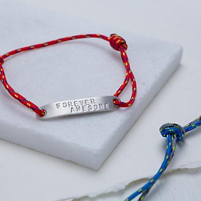 Chambers & Beau Personalised Men's ID Bar Rope Bracelet Review