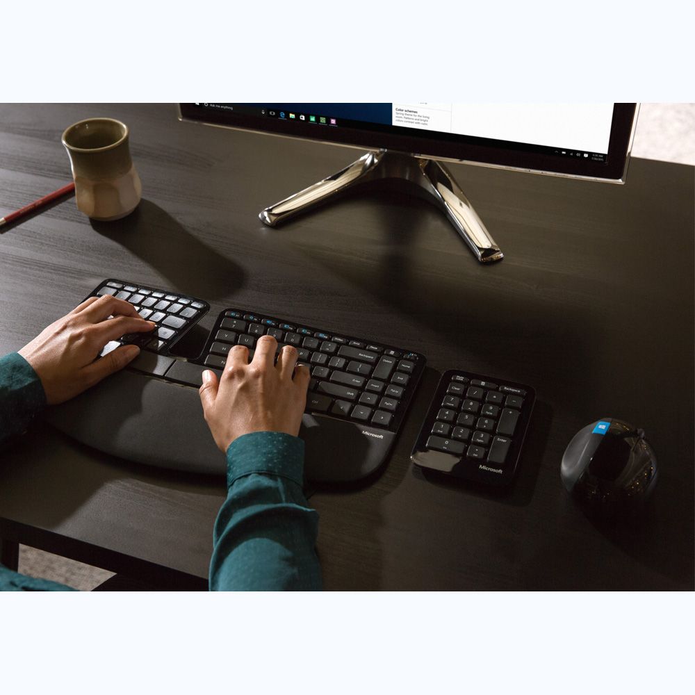 Buy Microsoft Sculpt Ergonomic Desktop Keyboard and Mouse, Black | John