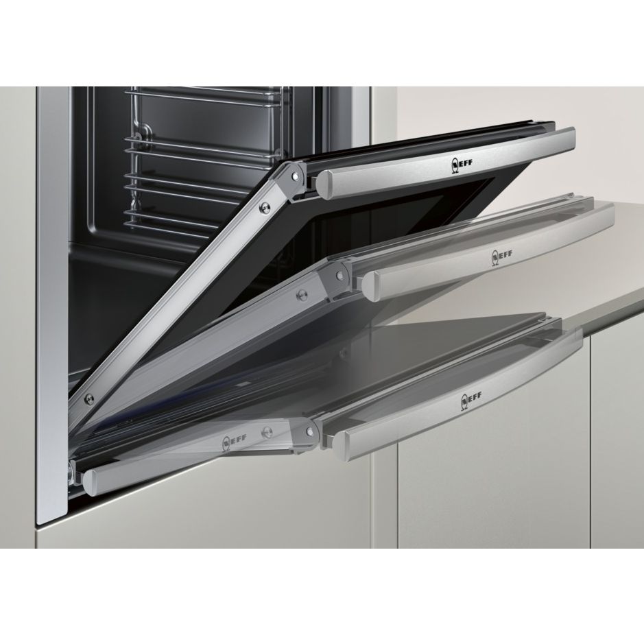 Neff B44m42n5gb Slide And Hide Built In Single Oven Stainless Steel