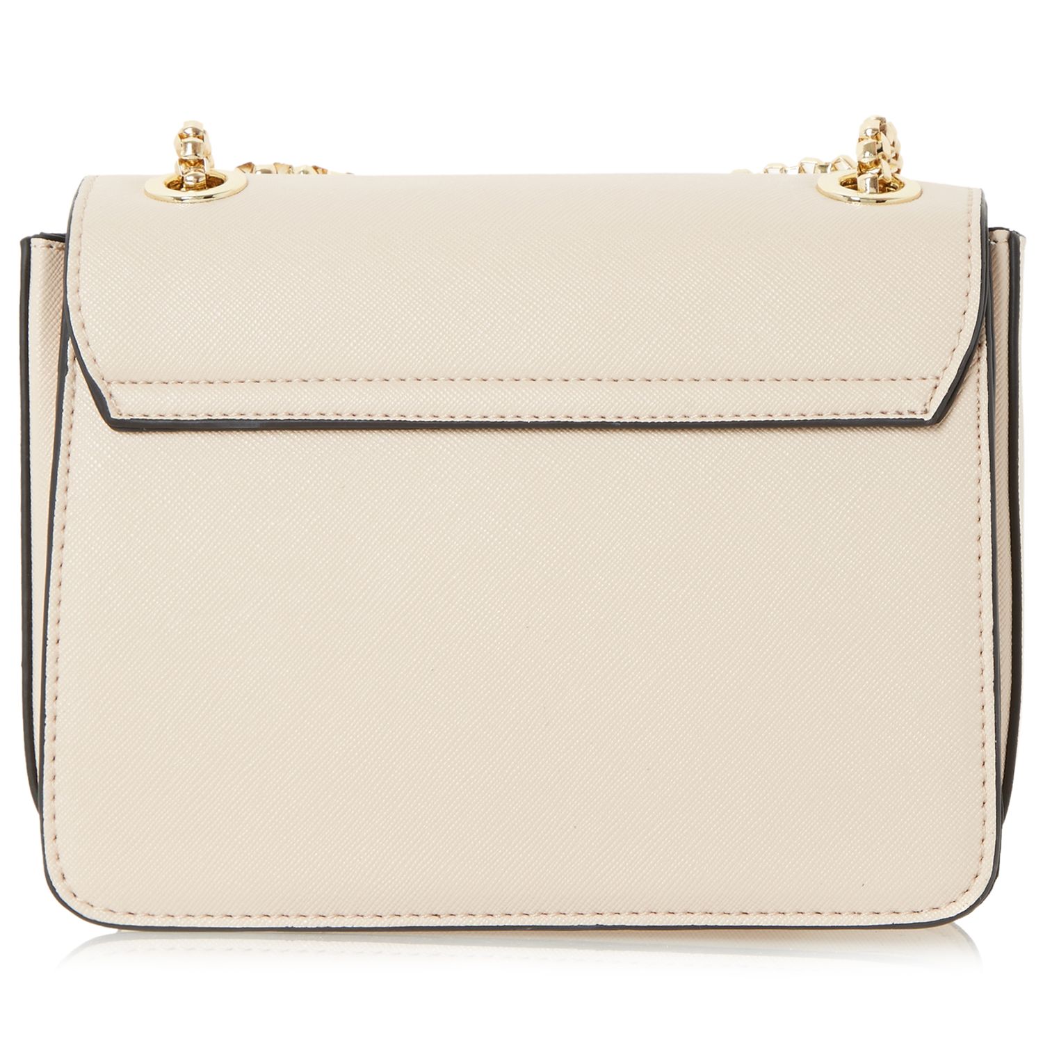 Dune Elina Clutch Bag | Cream at John Lewis & Partners